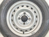 ブリヂストン K370 145/80R12 80/78N LT /ダイハツ純正  4.0J+ 100-4穴 4本