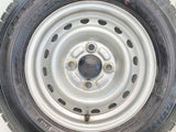 ダンロップ エナセーブ VAN01 145/80R12 80/78LT /ダイハツ純正  4.0J+ 100-4穴 4本