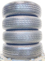 ブリヂストン K370 145/80R12 80/78 LT /ダイハツ純正  4.0J+ 100-4穴 4本