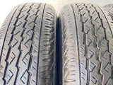 ブリヂストン K370 145/80R12 80/78 LT /ダイハツ純正  4.0J+ 100-4穴 4本
