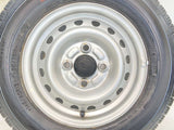 ダンロップ VAN01 145/80R12 80/78 LT /ダイハツ純正  4.0J+ 100-4穴 4本