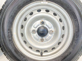 ダンロップ VAN01 145/80R12 80/78 LT /ダイハツ純正  4.0J+ 100-4穴 4本