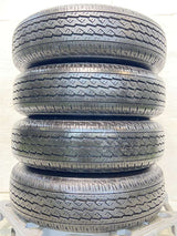 ブリヂストン K370 145/80R12 80/78 LT /ダイハツ純正  4.0J+ 100-4穴 4本