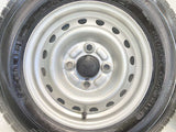 ダンロップ VAN01 145/80R12 80/78 LT /ダイハツ純正  4.0J+ 100-4穴 4本