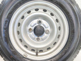 ダンロップ VAN01 145/80R12 80/78 LT /ダイハツ純正  4.0J+ 100-4穴 4本