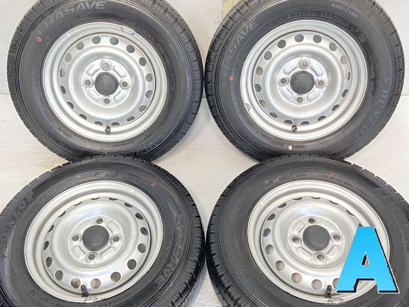 ダンロップ VAN01 145/80R12 80/78N LT /ダイハツ純正 4.0J+ 100-4穴 4本