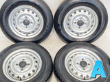 ブリヂストン K370 145/80R12 80/78 LT /ダイハツ純正  4.0J+ 100-4穴 4本