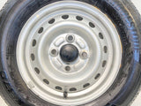 ブリヂストン K370 145/80R12 80/78 LT /ダイハツ純正  4.0J+ 100-4穴 4本