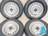 ブリヂストン K370 145/80R12 80/78LT /ダイハツ純正  4.0J+ 100-4穴 4本