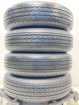 ブリヂストン K370 145/80R12 80/78 LT /三菱純正  4.0J+ 100-4穴 4本