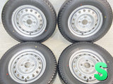 ヨコハマ スーパーバン 355 145/80R12 80/78 LT /ダイハツ純正  4.0J+ 100-4穴 4本
