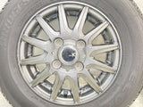 ブリヂストン エコピア R680 145/80R12 80/78 LT /　 SPEC K 3.5J+45 100-4穴 4本