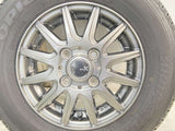 ブリヂストン エコピア R680 145/80R12 80/78 LT /　 SPEC K 3.5J+45 100-4穴 4本