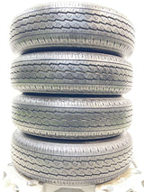 ブリヂストン K370 145/80R12 80/78LT /ダイハツ純正  4.0J+ 100-4穴 4本