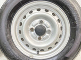 ブリヂストン K370 145/80R12 80/78LT /ダイハツ純正  4.0J+ 100-4穴 4本