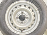 ヨコハマ スーパーバン 356 145/80R12 80/78LT /ダイハツ純正  4.0J+ 100-4穴 4本