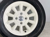 ブリヂストン ネクストリー 155/65R13  /スズキ純正  4.0J+45 100-4穴 4本