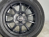 オートバックス マックスラン エバーロード 155/65R13  /　 SCHNEDER 4.0J+42 100-4穴 4本