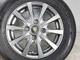 ヨコハマ エコス ES31 155/65R13  /　 FS 4.0J+42 100-4穴 4本
