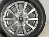 ヨコハマ エコス ES31 155/65R13  /　 FS 4.0J+42 100-4穴 4本