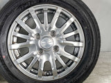 ダンロップ エナセーブ EC202 155/65R13  /　 LEBEN 4.0J+42 100-4穴 4本