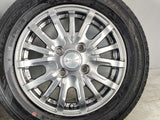 ダンロップ エナセーブ EC202 155/65R13  /　 LEBEN 4.0J+42 100-4穴 4本