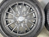 ヨコハマ エコス ES31 155/65R13  /　 VELVA 4.0J+45 100-4穴 4本