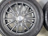 ヨコハマ エコス ES31 155/65R13  /　 VELVA 4.0J+45 100-4穴 4本