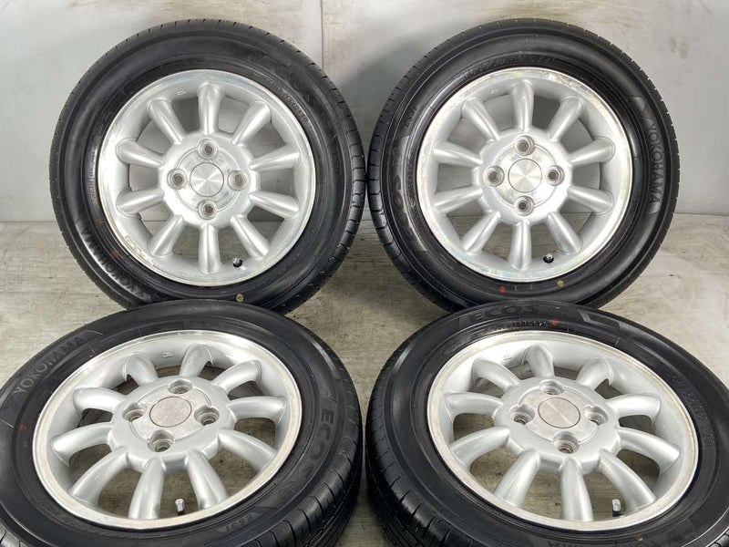 ヨコハマ エコス ES31 155/65R13 /スズキ純正 4.0J+45 100-4穴 4本 