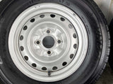 ダンロップ エナセーブ VAN01 165R13 6PR /日産純正  5.0J+ 100-4穴 4本