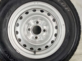 ダンロップ エナセーブ VAN01 165R13 6PR /日産純正  5.0J+ 100-4穴 4本