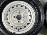 トーヨータイヤ V-02e 165R13 6PR /日産純正  5.0J+ 100-4穴 4本