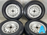 トーヨータイヤ V-02e 165R13 6PR /日産純正  5.0J+ 100-4穴 4本