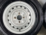トーヨータイヤ V-02e 165R13 6PR /日産純正  5.0J+ 100-4穴 4本
