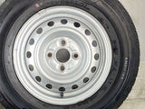 ダンロップ エナセーブ VAN01 165R13 6PR /トヨタ純正  5.0J+ 100-4穴 4本