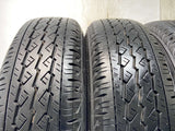 ブリヂストン V600 165R13 6PR /トヨタ純正  5.0J+ 100-4穴 4本