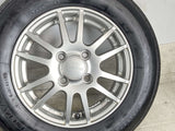 ブリヂストン ネクストリー 145/80R13  /　 VELVA 4.0J+42 100-4穴 4本