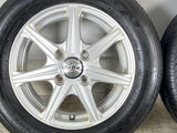ブリヂストン ネクストリー 155/65R13  /　 Treffer 4.0J+42 100-4穴 4本