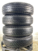 ブリヂストン V600 165R13 6PR /日産純正  5.0J+ 100-4穴 4本