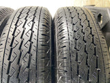 ブリヂストン V600 165R13 6PR /日産純正  5.0J+ 100-4穴 4本