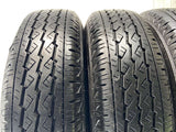 ブリヂストン V600 165R13 6PR /日産純正  5.0J+ 100-4穴 4本