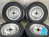ダンロップ エナセーブVAN01 165R13 6PR /日産純正  5.0J+ 100-4穴 4本