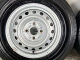 トーヨータイヤ V-02e 165R13 6PR /トヨタ純正  5.0J+ 100-4穴 4本