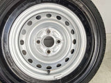 トーヨータイヤ V-02e 165R13 6PR /トヨタ純正  5.0J+ 100-4穴 4本