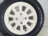 トーヨータイヤ トランパス Luk 155/65R13  /スズキ純正  4.0J+45 100-4穴 4本