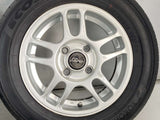 ヨコハマ エコス ES31 145/80R13  /ブリヂストン GIRO 4.5J+43 100-4穴 4本