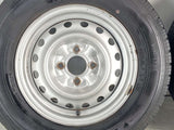 ダンロップ エナセーブ VAN01 165R13 6PR /日産純正  5.0J+ 100-4穴 4本