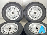 トーヨータイヤ V-02e 165R13 6PR /トヨタ純正  5.0J+ 100-4穴 4本