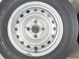 トーヨータイヤ V-02e 165R13 6PR /トヨタ純正  5.0J+ 100-4穴 4本