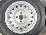 トーヨータイヤ V-02e 165R13 6PR /トヨタ純正  5.0J+ 100-4穴 4本